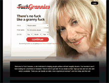 Tablet Screenshot of fuckgrannies.com
